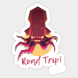 Road Trip! With the USS Octopus Sticker